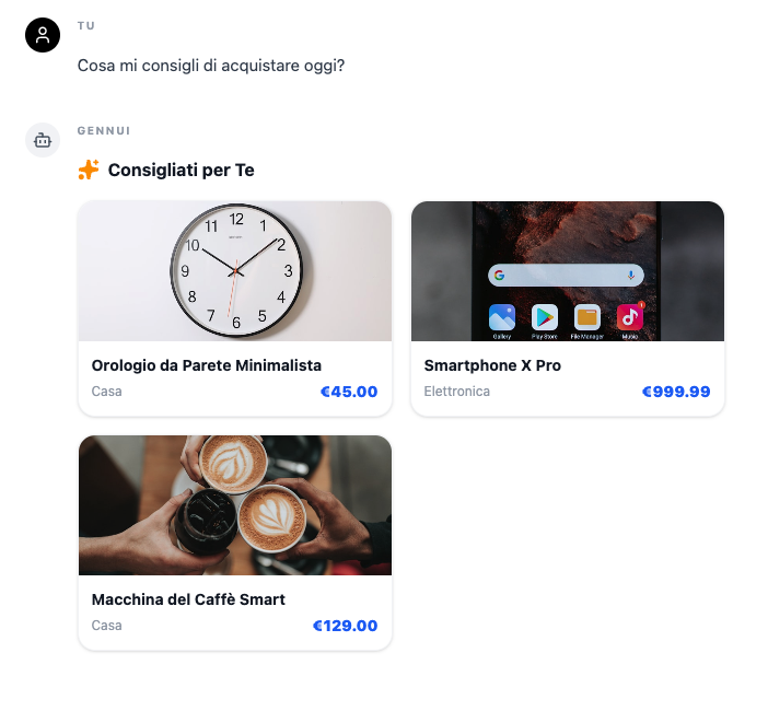 Generative UI in real-time